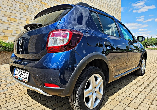 Dacia Sandero Stepway cena 32900 przebieg: 85000, rok produkcji 2016 z Częstochowa małe 191